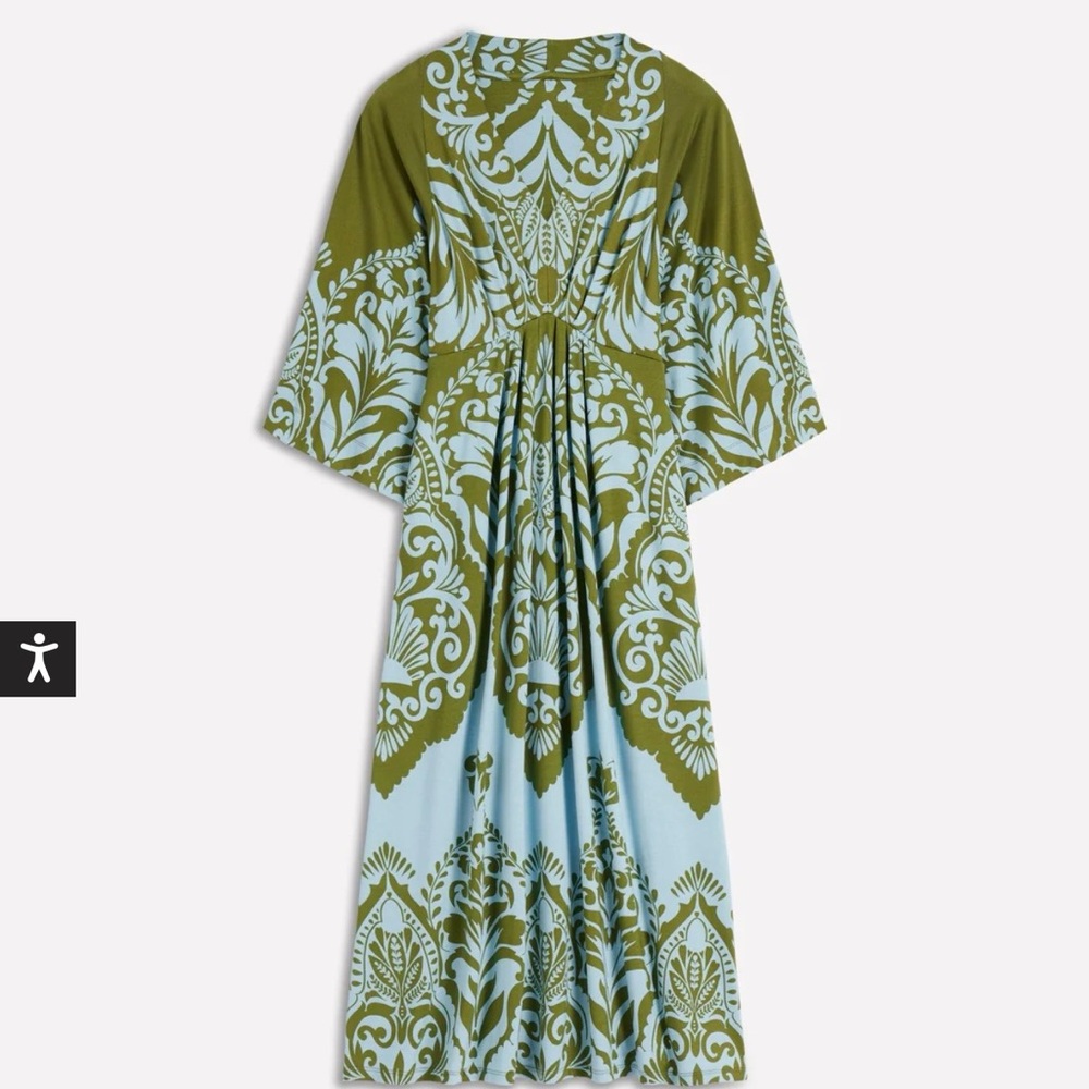 Boden Nell Kimono Midi Dress Size 8 - Picture 4 of 6